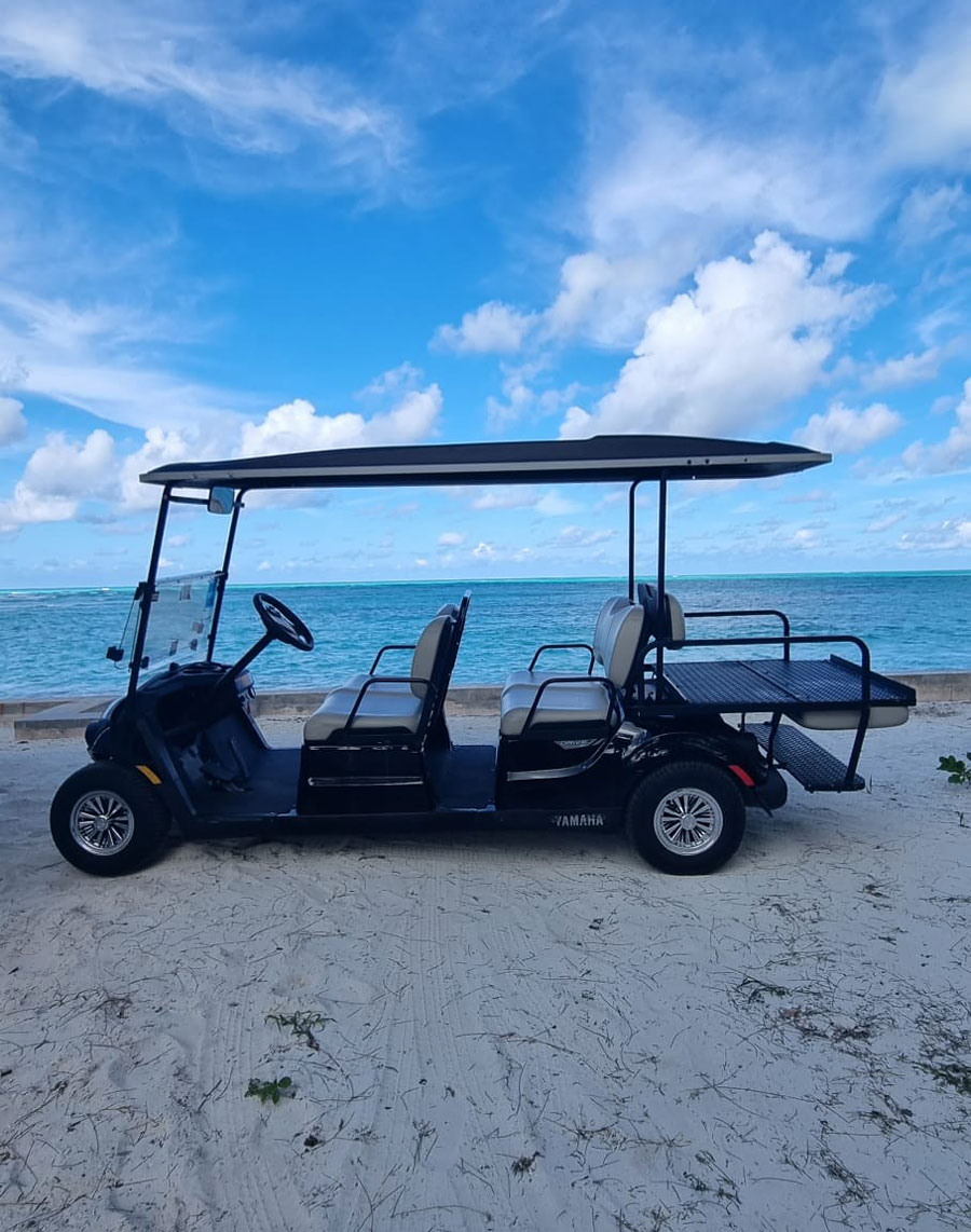 6 seater golf cart rentals spanish wells